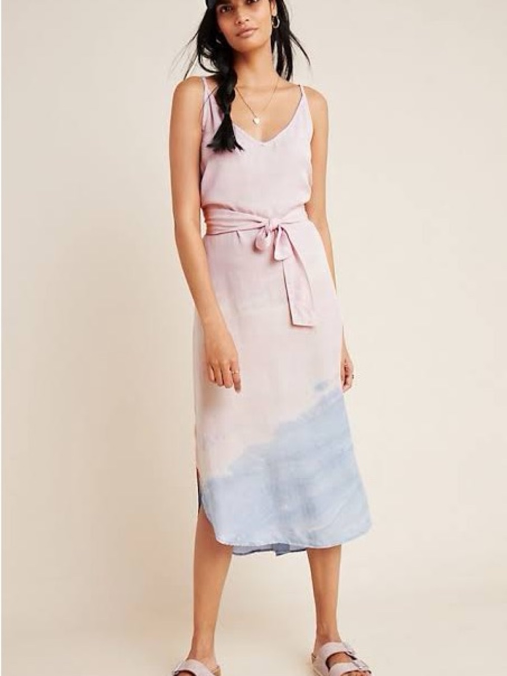 Cloth & Stone Tie-Dye Midi Dress from Anthropologie